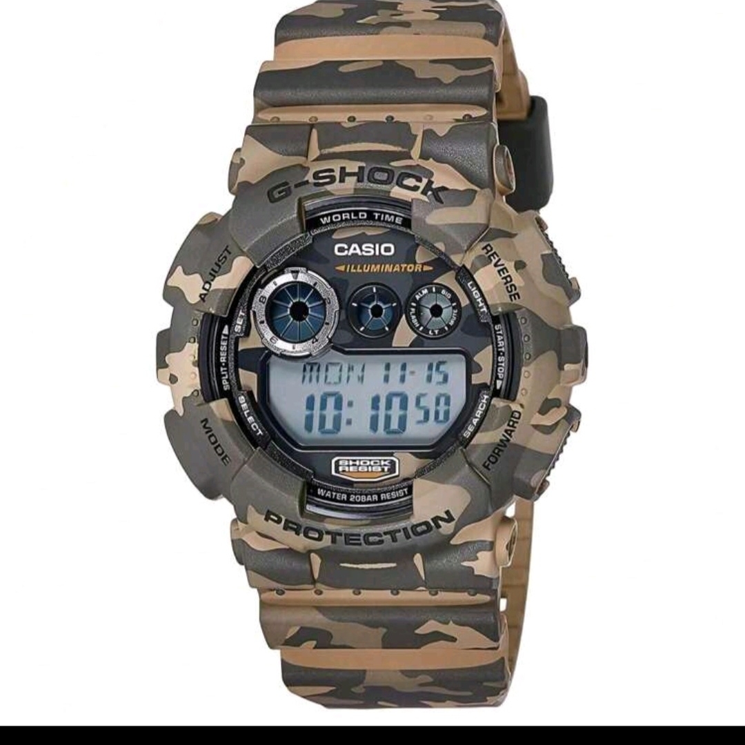 Casio GShock Camouflage Digital Sport Watch